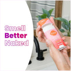 Whole Body Deodorant - Smooth Solid Stick - 72 Hour Odor Control - Aluminum Free. Baking Soda Free and Skin Loving - 2.6 Ounce (Pack of 3) (Peony Rose)