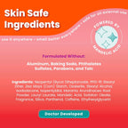 Whole Body Deodorant - Smooth Solid Stick - 72 Hour Odor Control - Aluminum Free. Baking Soda Free and Skin Loving - 2.6 Ounce (Pack of 3) (Peony Rose)