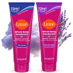 Whole Body Deodorant Plus Sweat Control - Smooth Cream Tube - 72 Hour Odor And Sweat Control - Baking Soda Free. Skin Loving - 3.0 ounce (Pack of 2) (Soft Powder & Lavender Sage)