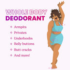 Whole Body Deodorant - Invisible Cream Tube - 72 Hour Odor Control - Aluminum Free. Baking Soda Free. Skin Safe - 3.0 ounce (Pack of 2) (Toasted Coconut)