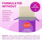 Acidified Body Cleansing Bar - 24 Hour Odor Control - Removes Odor Better than Soap - Moisturizing Formula - Formulated Without SLS and Parabens - OB/GYN Developed - 5 ounce (Lavender Sage)