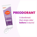 Whole Body Deodorant - Invisible Cream Tube - 72 Hour Odor Control - Aluminum Free. Baking Soda Free. Skin Safe - 3.0 ounce (Lavender Sage)