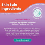 Whole Body Deodorant - Smooth Solid Stick - 72 Hour Odor Control - Aluminum Free. Baking Soda Free and Skin Loving - 2.6 Ounce (Pack of 3) (Lavender Sage)