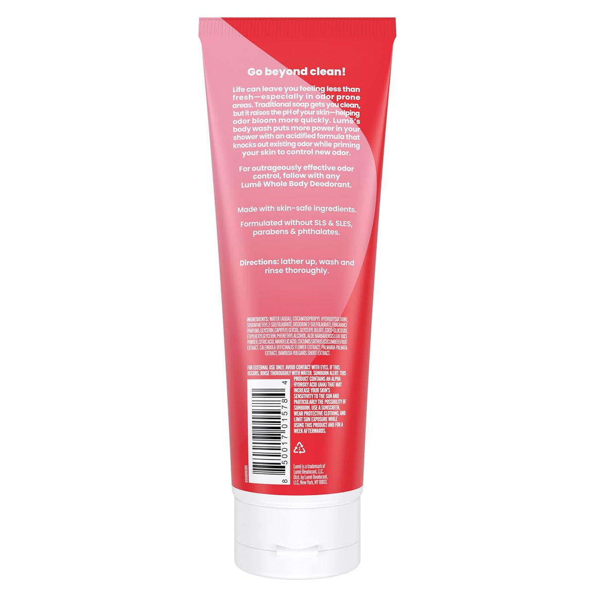 Acidified Body Wash - 24 Hour Odor Control - Removes Odor Better than Soap - Moisturizing Formula - Formulated Without SLS or Parabens - OB/GYN Developed - 8.5 ounce (Peony Rose)