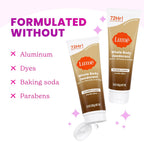 Whole Body Deodorant - Invisible Cream Tube - 72 Hour Odor Control - Doctor Developed - Aluminum Free. Baking Soda Free and Skin Loving - 3.0 Ounce (Vanilla Bliss)