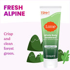 Whole Body Deodorant - Invisible Cream Tube and Solid Stick - 72 Hour Odor Control - Aluminum Free. Baking Soda Free. Skin Loving - 3.0 Ounce Tube and 2.6 Ounce Solid Stick Bundle (Fresh Alpine)