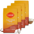 Triple Milled Bar Soap - Rich Moisture & Gentle Cleansing - Paraben Free. Phthalate Free. Skin Safe - 5 ounce (Pack of 4) (Toasted Coconut)