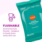 Acidified Deodorant Wipes - 24 Hour Odor Control - Aluminum Free. Baking Soda Free. Skin Loving - 45 Count (Pack of 3) (Cool Cucumber)