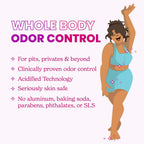 Whole Body Deodorant - Smooth Solid Stick - 72 Hour Odor Control - Aluminum Free. Baking Soda Free and Skin Loving - 2.6 Ounce (Pack of 3) (Minted Cucumber)