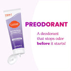 Whole Body Deodorant - Invisible Cream Tube - 72 Hour Odor Control - Aluminum Free. Baking Soda Free. Skin Safe - 3.0 ounce (Pack of 2) (Soft Powder)