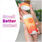 Whole Body Deodorant - Smooth Solid Stick - 72 Hour Odor Control - Aluminum Free. Baking Soda Free and Skin Loving - 2.6 Ounce (Pack of 3) (Clean Tangerine)