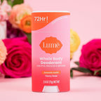 Whole Body Deodorant - Smooth Solid Stick - 72 Hour Odor Control - Aluminum Free. Baking Soda Free and Skin Loving - 2.6 Ounce (Pack of 3) (Peony Rose)