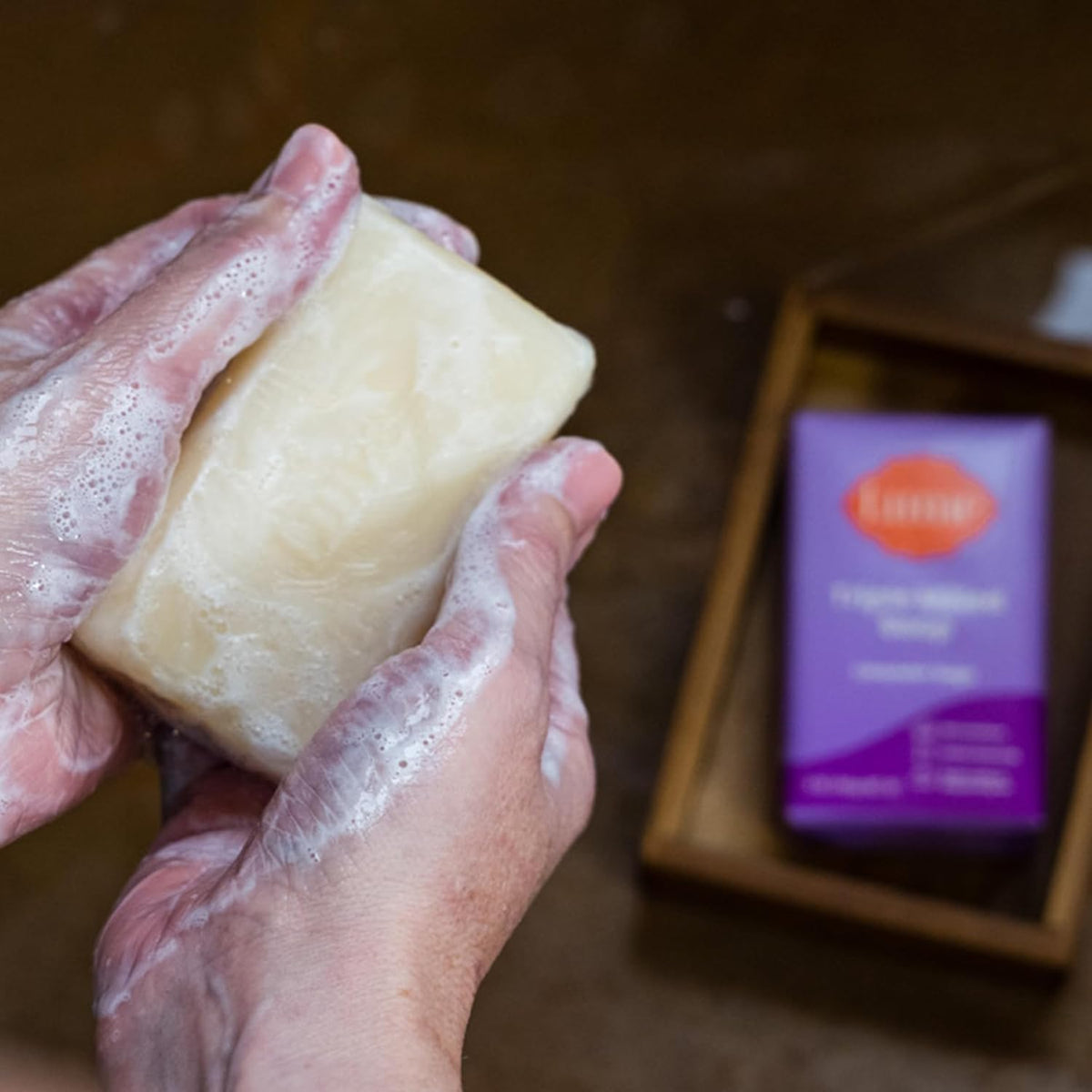 Triple Milled Bar Soap - Rich Moisture & Gentle Cleansing - Paraben Free. Phthalate Free. Skin Safe - 5 ounce (Lavender Sage)