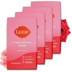 Triple Milled Bar Soap - Rich Moisture & Gentle Cleansing - Paraben Free. Phthalate Free. Skin Safe - 5 ounce (Pack of 4) (Peony Rose)