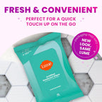 Acidified Deodorant Wipes - 24 Hour Odor Control - Aluminum Free. Baking Soda Free. Skin Loving - 15 Count (Pack of 3) (Cool Cucumber)