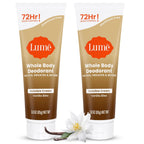 Whole Body Deodorant - Invisible Cream Tube - 72 Hour Odor Control - Doctor Developed - Aluminum Free. Baking Soda Free and Skin Loving - 3.0 Ounce (Pack of 2) (Vanilla Bliss)