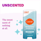 Whole Body Deodorant - Invisible Cream Stick - 72 Hour Odor Control - Aluminum Free. Baking Soda Free. Skin Safe - 2.2 Ounce (Pack of 2) (Unscented)