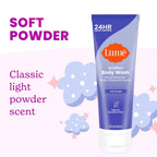 Acidified Body Wash - 24 Hour Odor Control - Removes Odor Better than Soap - Hydrating Formula - Formulated Without SLS or Parabens - Safe For Sensitive Skin - 8.5 ounce (Soft Powder)
