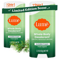 Whole Body Deodorant - Invisible Cream Stick - 72 Hour Odor Control - Aluminum Free. Baking Soda Free. Skin Safe - 2.2 Ounce (Pack of 2) (Fresh Alpine)
