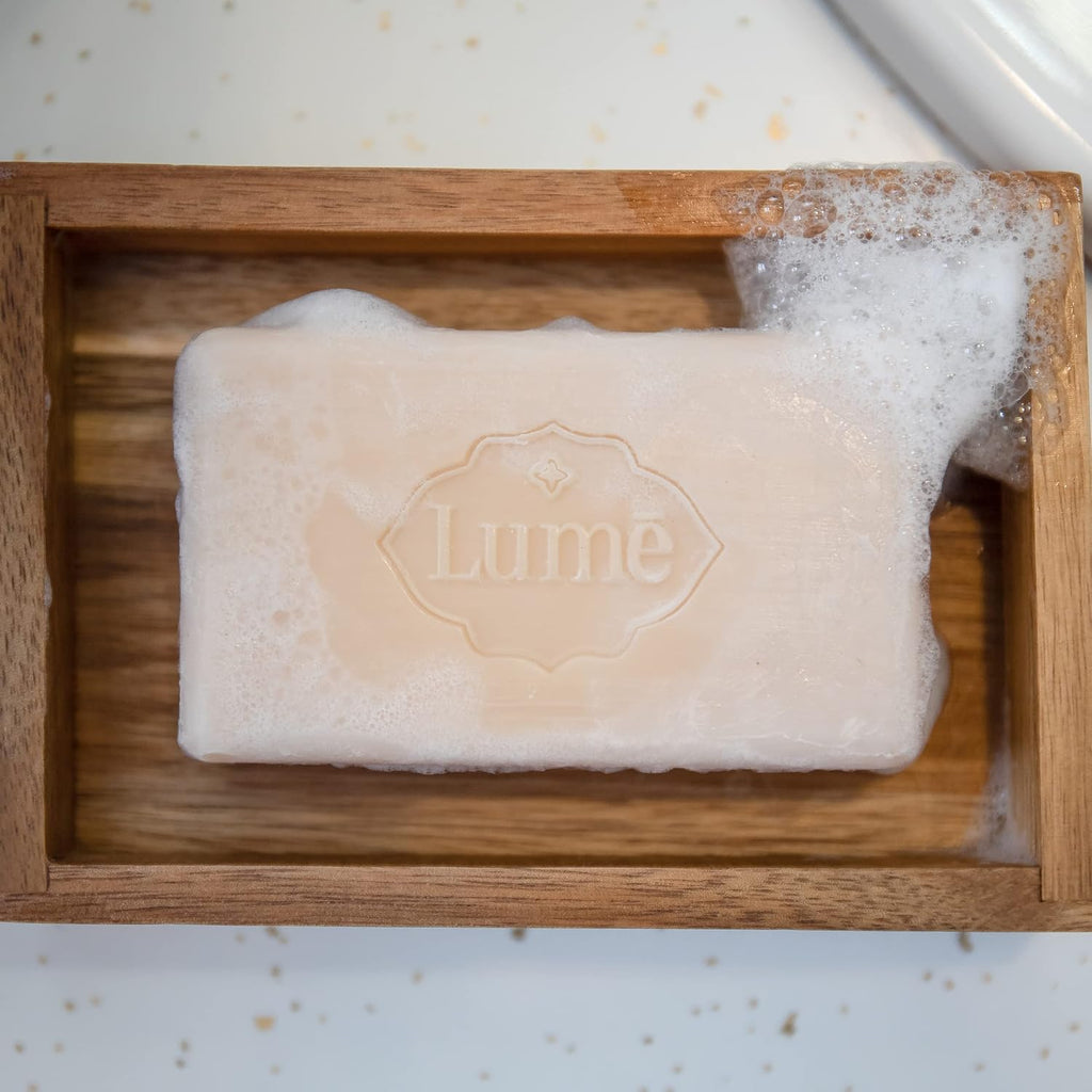 Triple Milled Bar Soap - Rich Moisture & Gentle Cleansing - Paraben Free. Phthalate Free. Skin Safe - 5 ounce (Pack of 4) (Unscented)