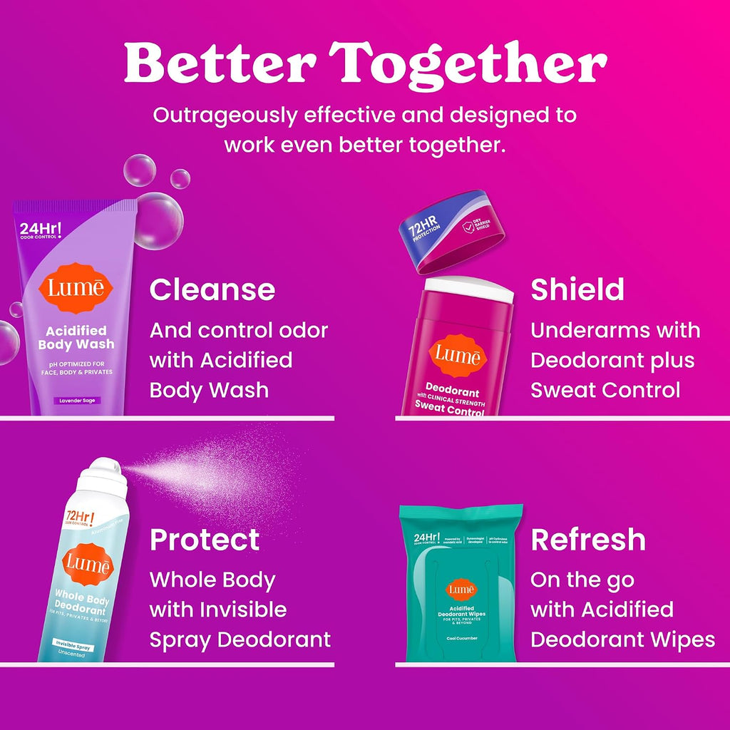 Deodorant Plus Sweat Control - Invisible Spray - Extra Strength Antiperspirant For Underarms - 72 Hour Odor And Sweat Control - Baking Soda Free - 2 Pack (Clean Tangerine)