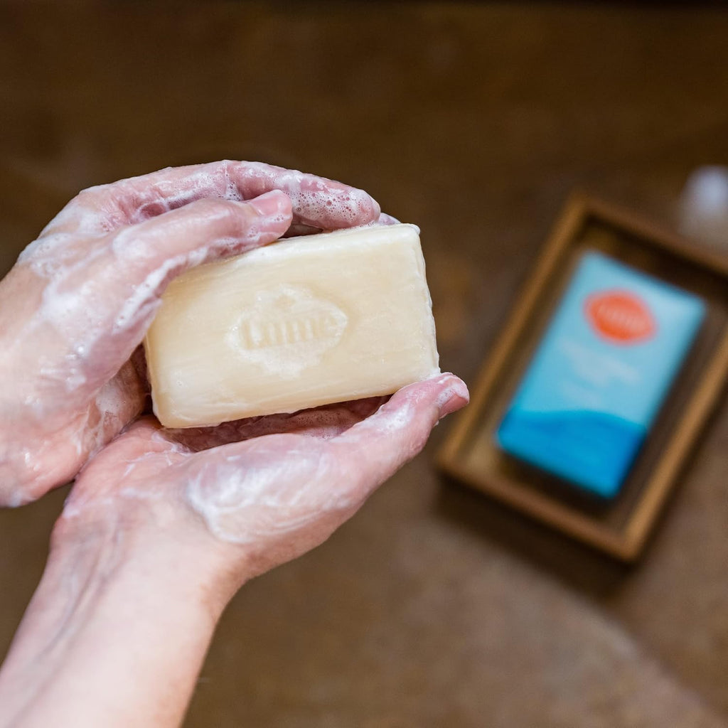 Triple Milled Bar Soap - Rich Moisture & Gentle Cleansing - Paraben Free. Phthalate Free. Skin Safe - 5 ounce (Pack of 4) (Unscented)