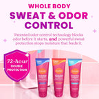 Whole Body Deodorant Plus Sweat Control - Smooth Cream Tube - 72 Hour Odor And Sweat Control - Baking Soda Free. Skin Loving - 3.0 ounce (Pack of 2) (Lavender Sage)