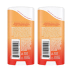 Whole Body Deodorant - Invisible Cream Stick - 72 Hour Odor Control - Aluminum Free. Baking Soda Free. Skin Safe - 2.2 Ounce (Pack of 2) (Clean Tangerine)